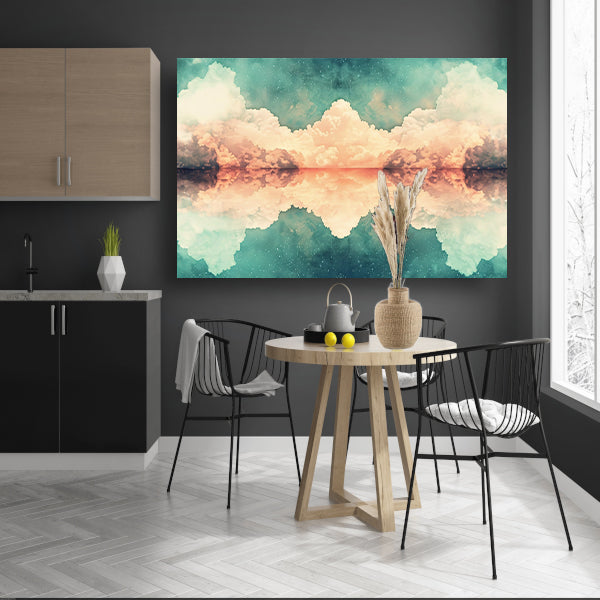 Compositie in Lijnen en Kleuren poster