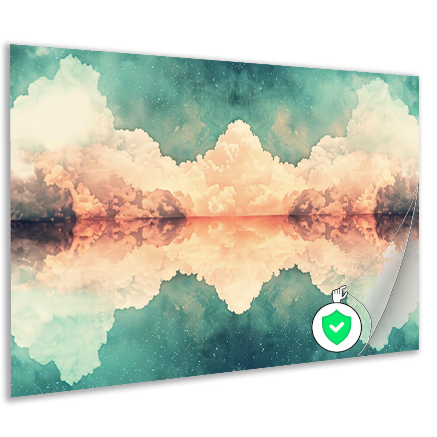 Compositie in Lijnen en Kleuren poster