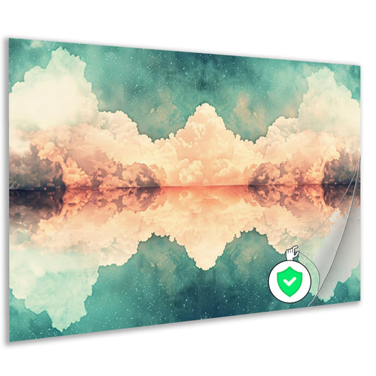 Compositie in Lijnen en Kleuren poster