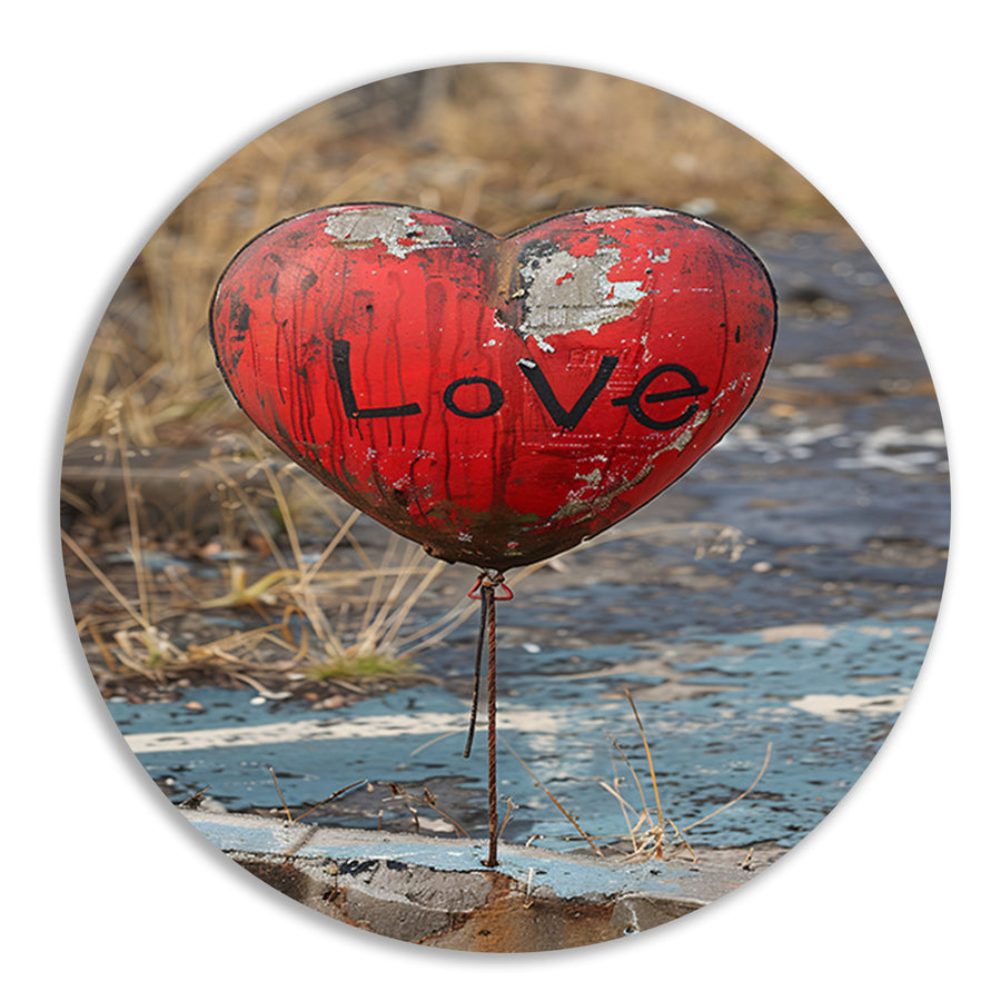 Hart met Liefde forex muurcirkel