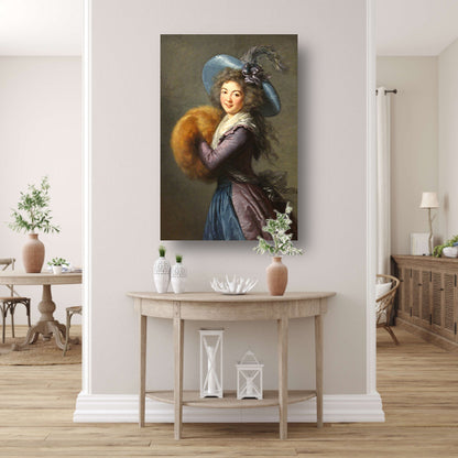 Portret van mevrouw Molé-Reymond - Élisabeth Louise Vigée Le Brun poster