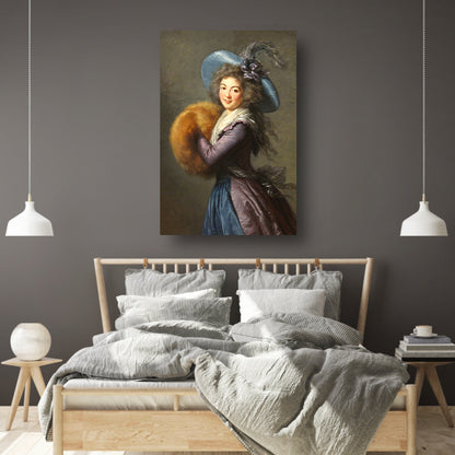 Portret van mevrouw Molé-Reymond - Élisabeth Louise Vigée Le Brun poster