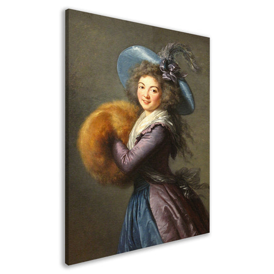 Portret van mevrouw Molé-Reymond - Élisabeth Louise Vigée Le Brun canvas
