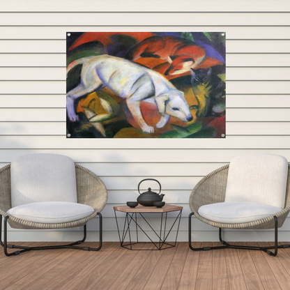 Drie Dieren - Franz Marc tuinposter