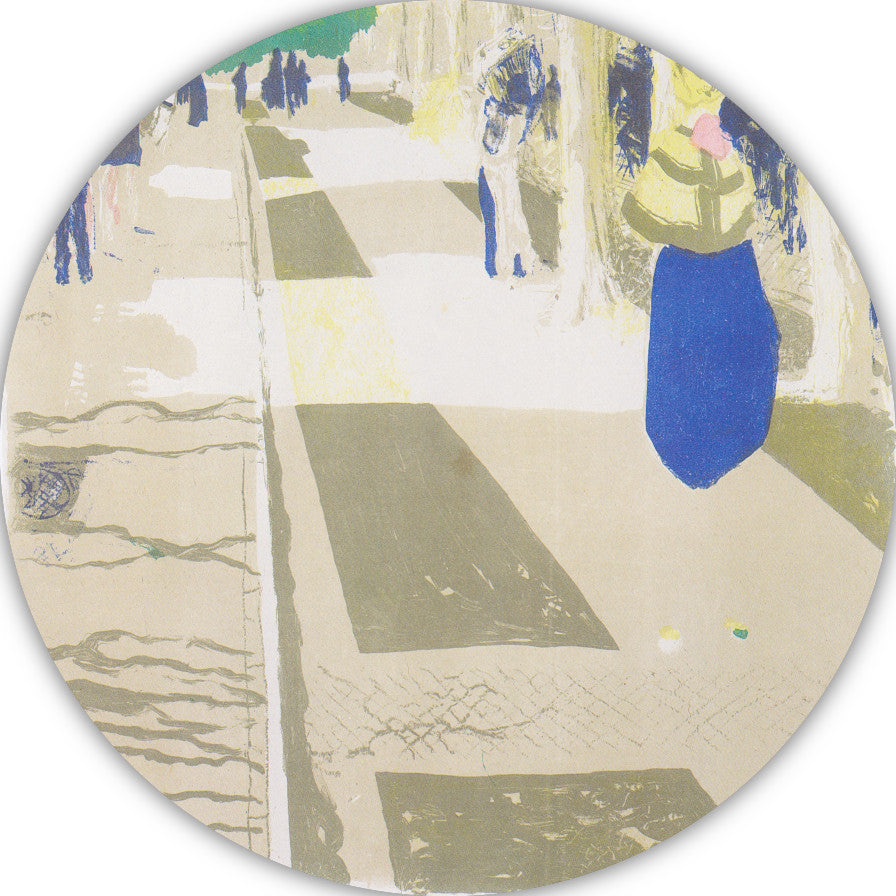 De laan - Édouard Vuillard forex muurcirkel