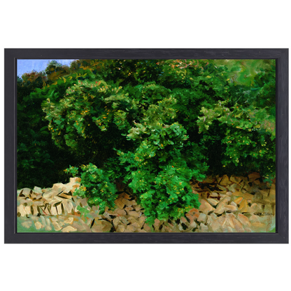 Ilex Bomen. Mallorca - John Singer Sargent canvas met baklijst