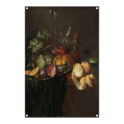 Fruit en Wijn - Jan Davidsz. de Heem tuinposter