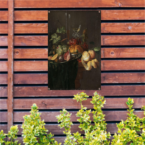 Fruit en Wijn - Jan Davidsz. de Heem tuinposter