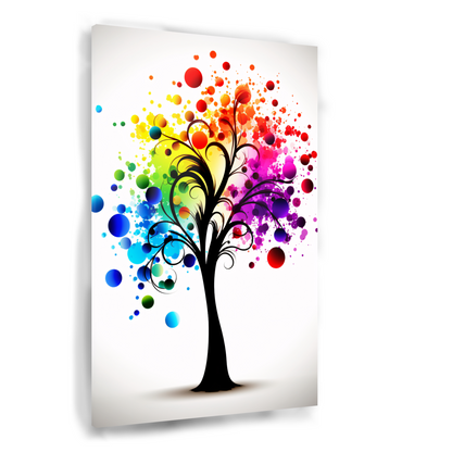 Abstracte Kleurenpracht in Moderne Stijlen Acrylglas