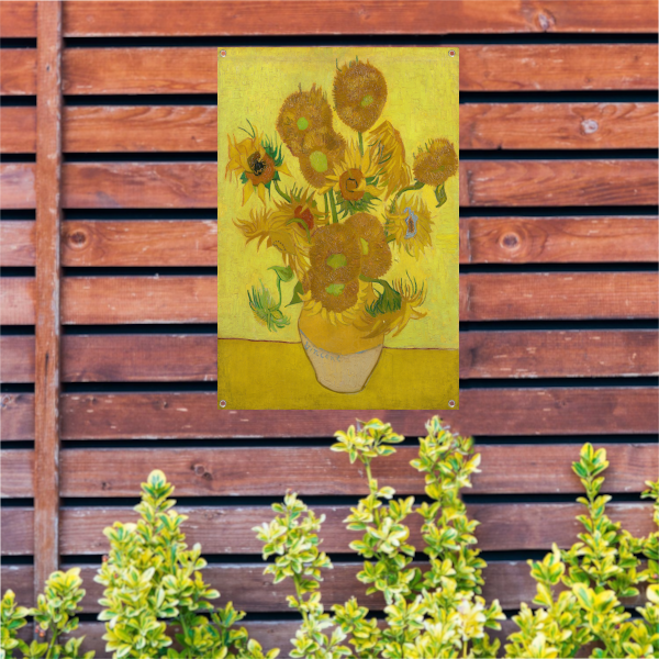 Zonnebloemen - Vincent van Gogh tuinposter