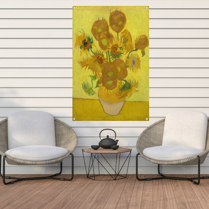 Zonnebloemen - Vincent van Gogh tuinposter