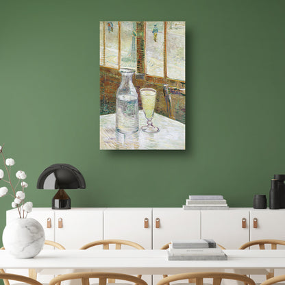 Cafétafel met absint - Vincent van Gogh poster