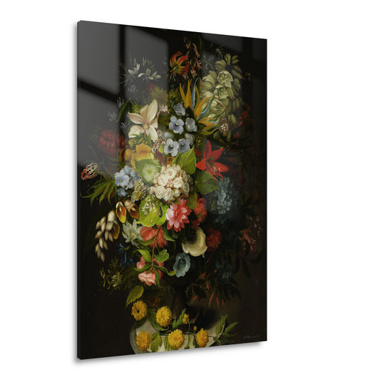 Een boeket bloemen in een vaas - Daniel Schultz Acrylglas