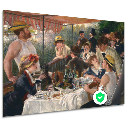 Lunch van het roeigezelschap - Pierre-Auguste Renoir poster