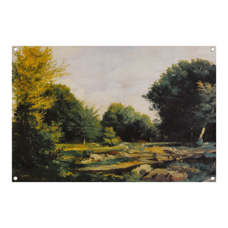 De weide - Pierre-Auguste Renoir tuinposter