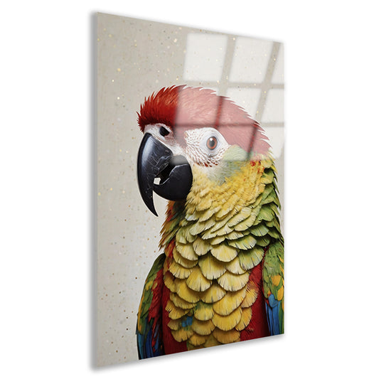 Paradijsvogel in Levendige Kleurenpracht Acrylglas