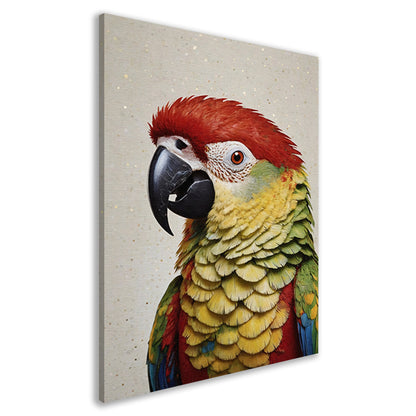 Paradijsvogel in Levendige Kleurenpracht canvas