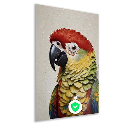 Paradijsvogel in Levendige Kleurenpracht poster