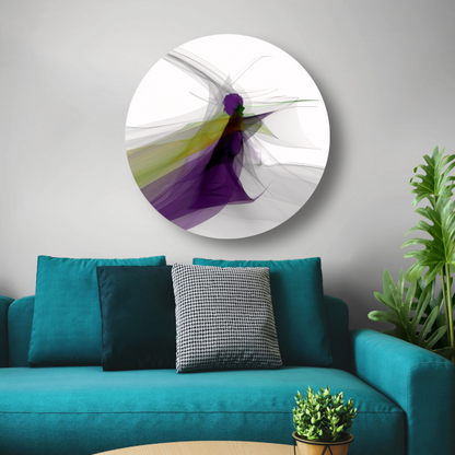 Abstracte lijnencompositie forex muurcirkel