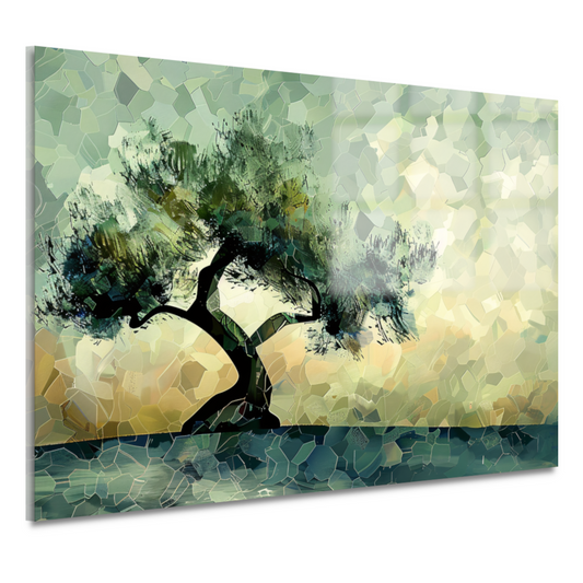 Impressionistische Lindeboom acrylglas