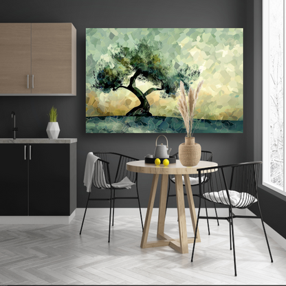 Impressionistische Lindeboom acrylglas