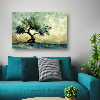 Impressionistische Lindeboom acrylglas