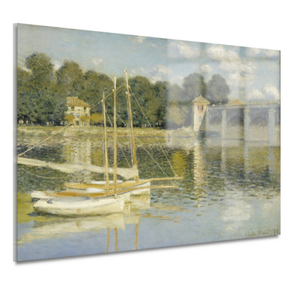 Le Pont dArgenteuil - Claude Monet acrylglas