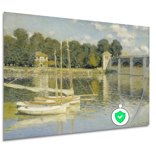 Le Pont dArgenteuil - Claude Monet poster