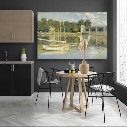 Le Pont dArgenteuil - Claude Monet acrylglas