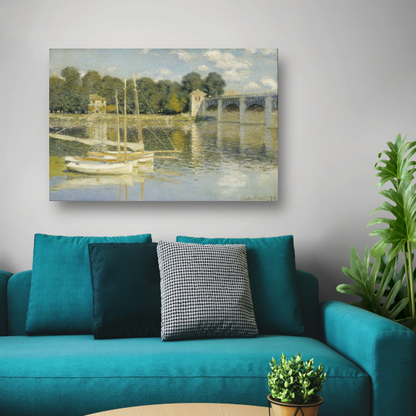 Le Pont dArgenteuil - Claude Monet poster
