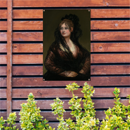 Portret van Doña Isabel Cobos de Porcel - Francisco Goya tuinposter