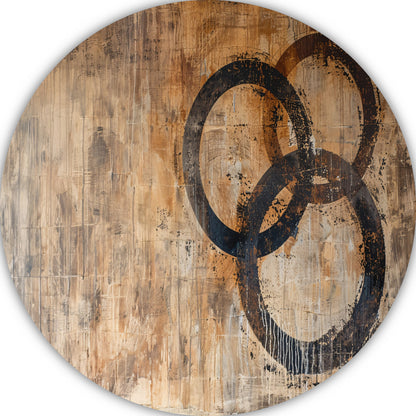 Abstracte Interpretatie van Olympische Eenheid forex muurcirkel