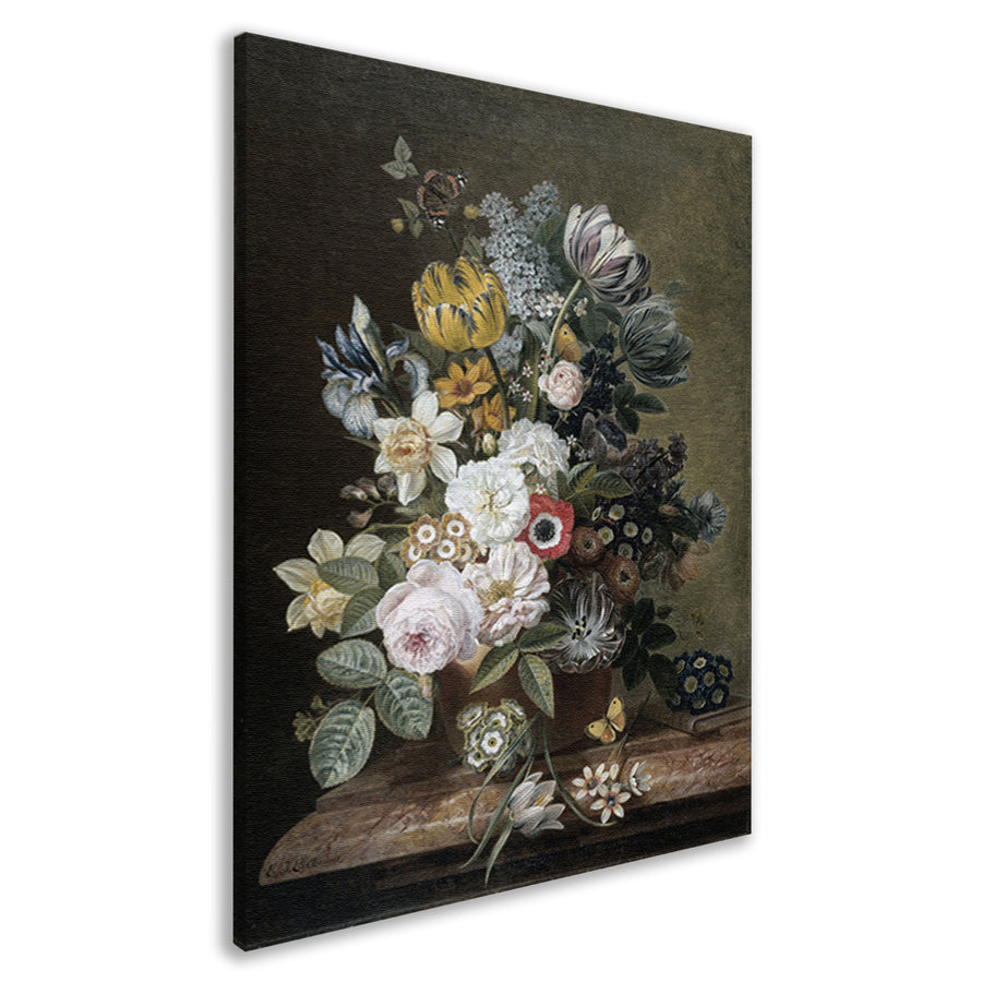 Stilleven met bloemen - Eelke Jelles Eelkema canvas