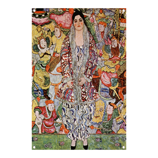 Portret van Friederike Maria Beer - Gustav Klimt tuinposter