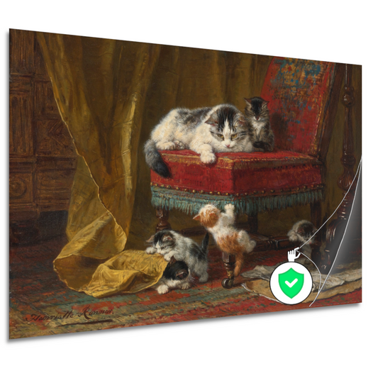 Moeders trots - Henriëtte Ronner-Knip poster
