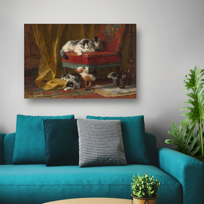 Moeders trots - Henriëtte Ronner-Knip poster