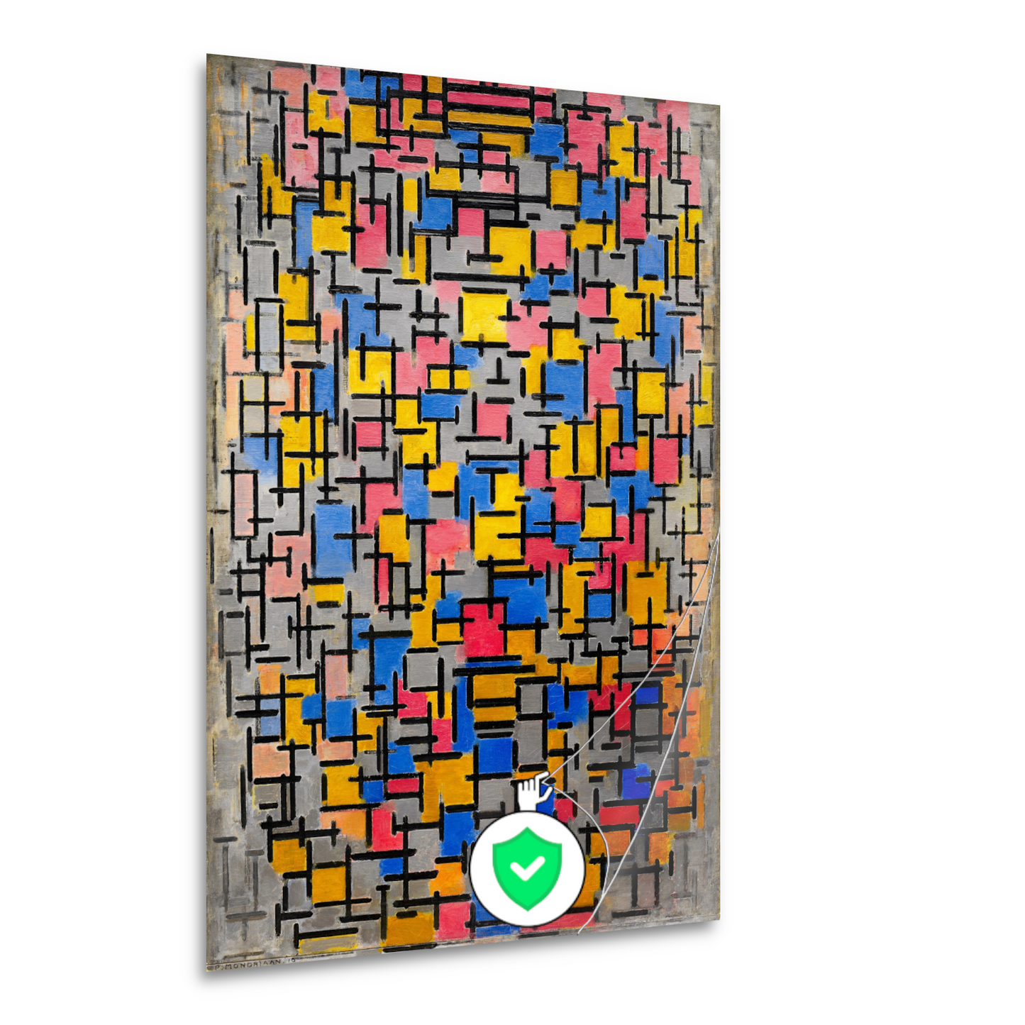 Compositie - Piet Mondriaan poster