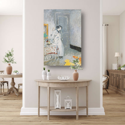 De blauwe kamer - Édouard Vuillard poster