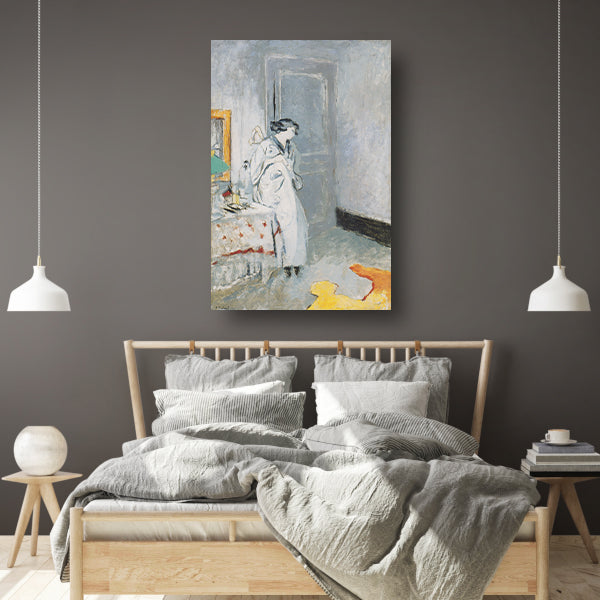 De blauwe kamer - Édouard Vuillard poster