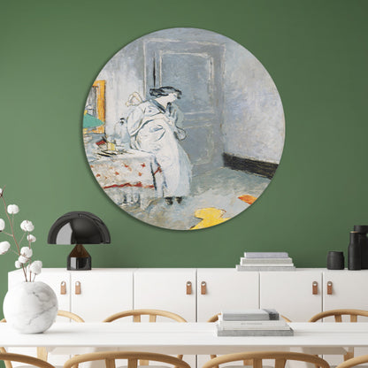 De blauwe kamer - Édouard Vuillard forex muurcirkel