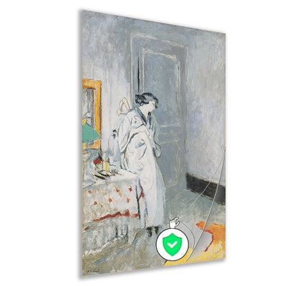 De blauwe kamer - Édouard Vuillard poster