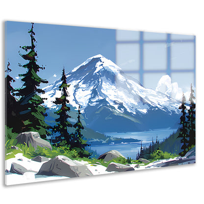 Eeuwige Sneeuwtop acrylglas