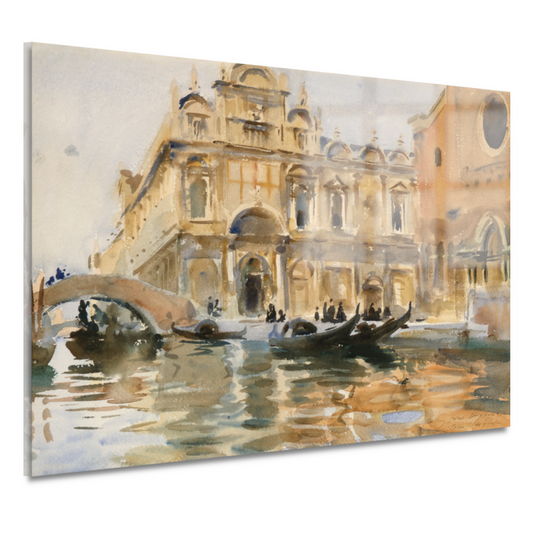 Rio dei Mendicanti, Venetië - John Singer Sargent acrylglas