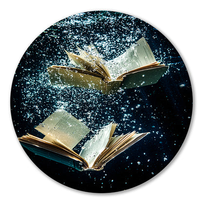 Dromerige boeken onder water muurcirkel forex