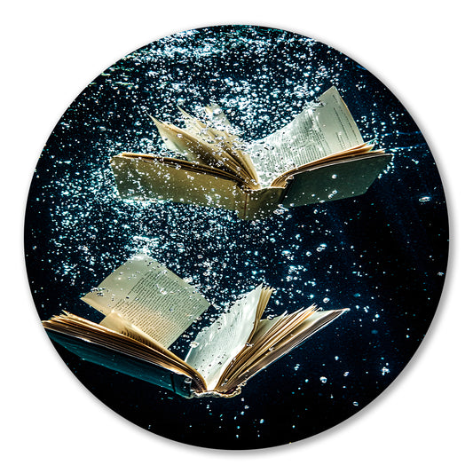 Dromerige boeken onder water muurcirkel forex