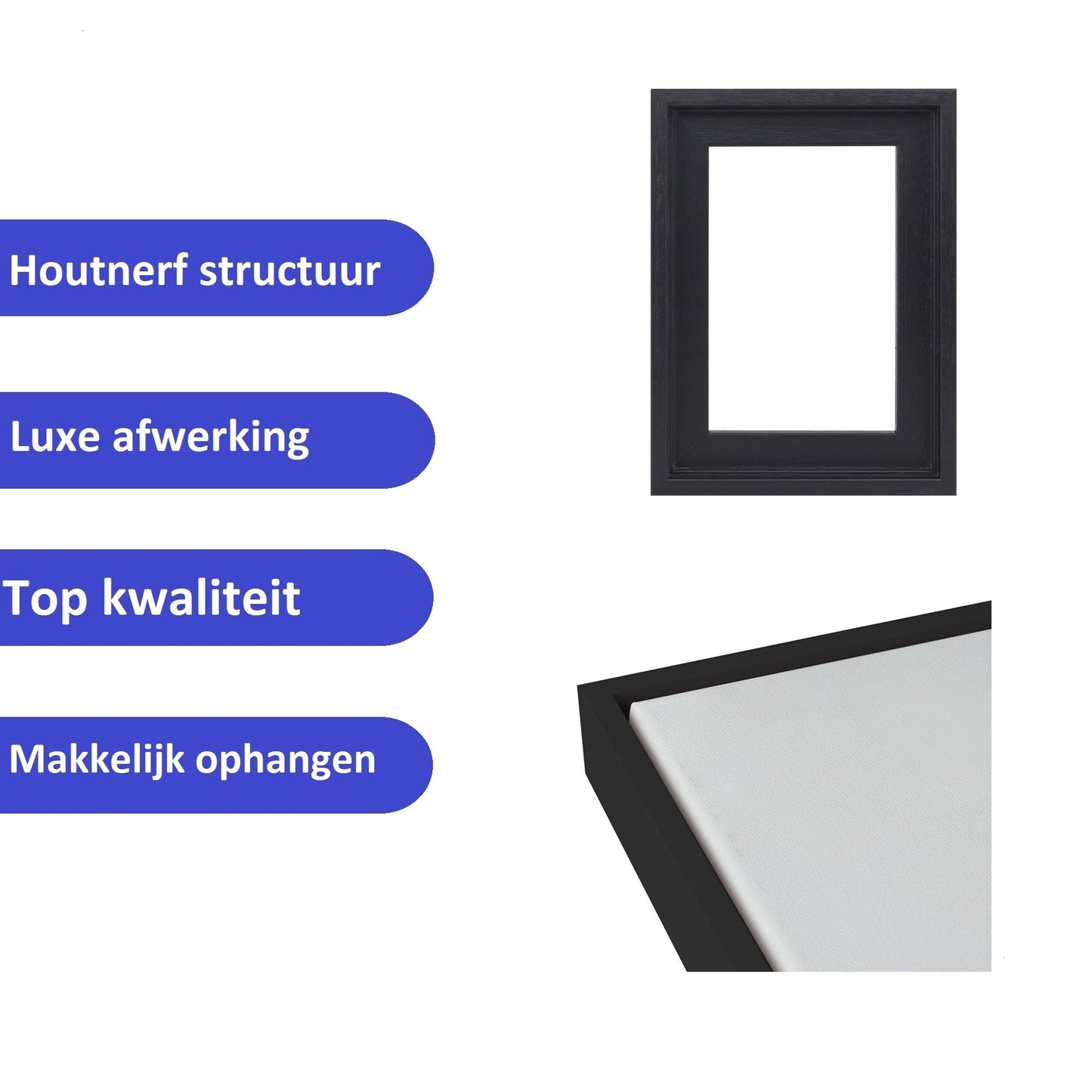 Abstracte Stadspiano in Kleur canvas met baklijst